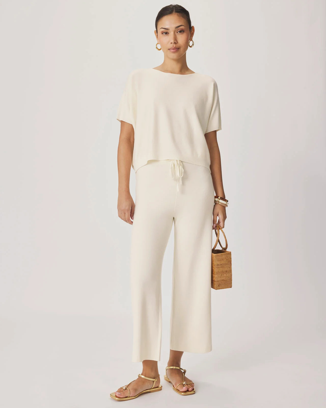 Christa Polo Short Sleeve Sweater | Splendid