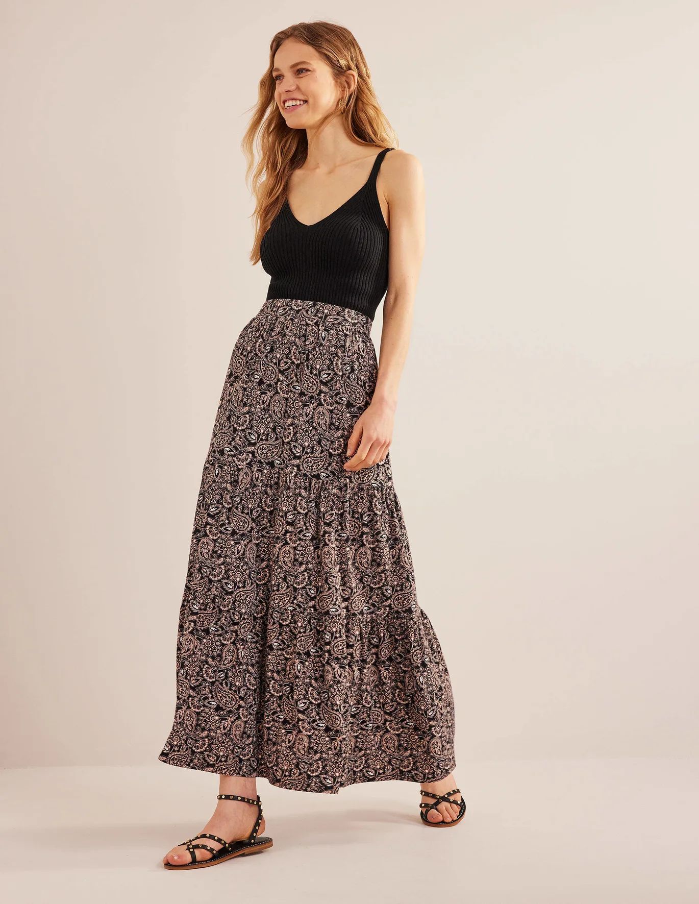 Jersey Maxi Skirt | Boden (US)