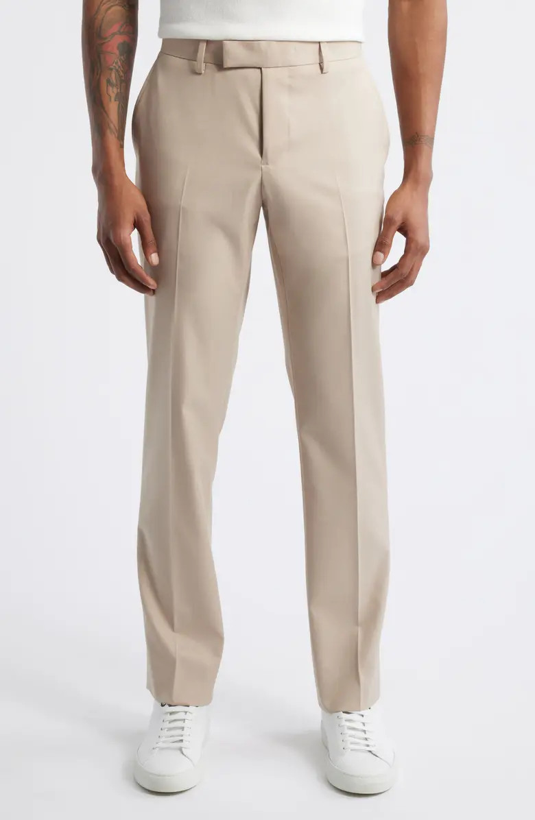 Slim Fit Sharkskin Trousers | Nordstrom