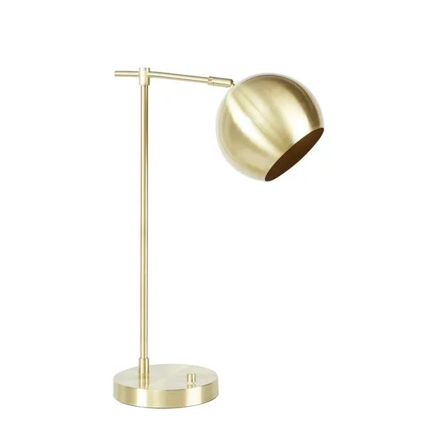 Better Homes & Gardens Orb Desk Lamp, Gold | Walmart (US)