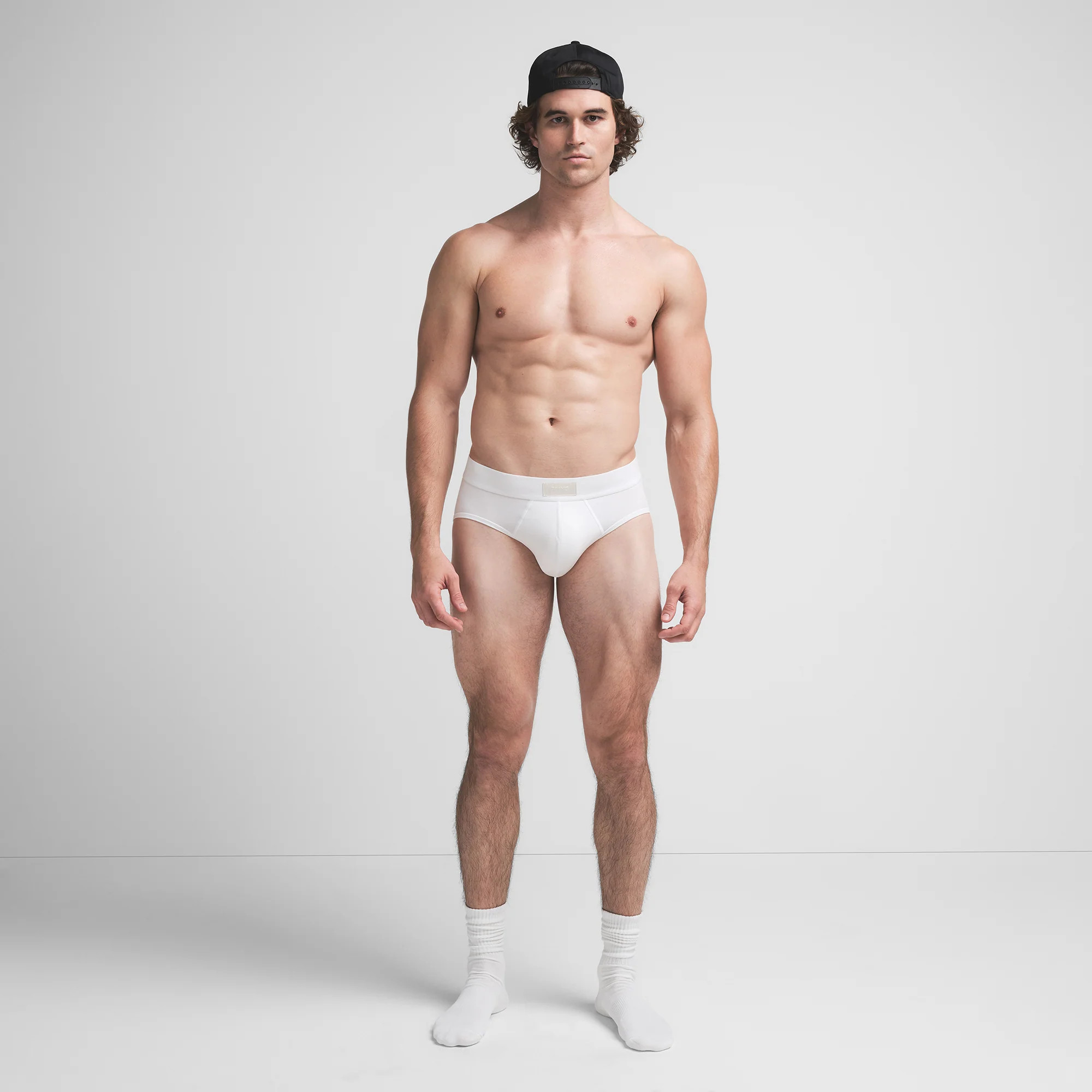 SKIMS Mens Brief | White | 3XL | SKIMS Cotton | SKIMS (US)