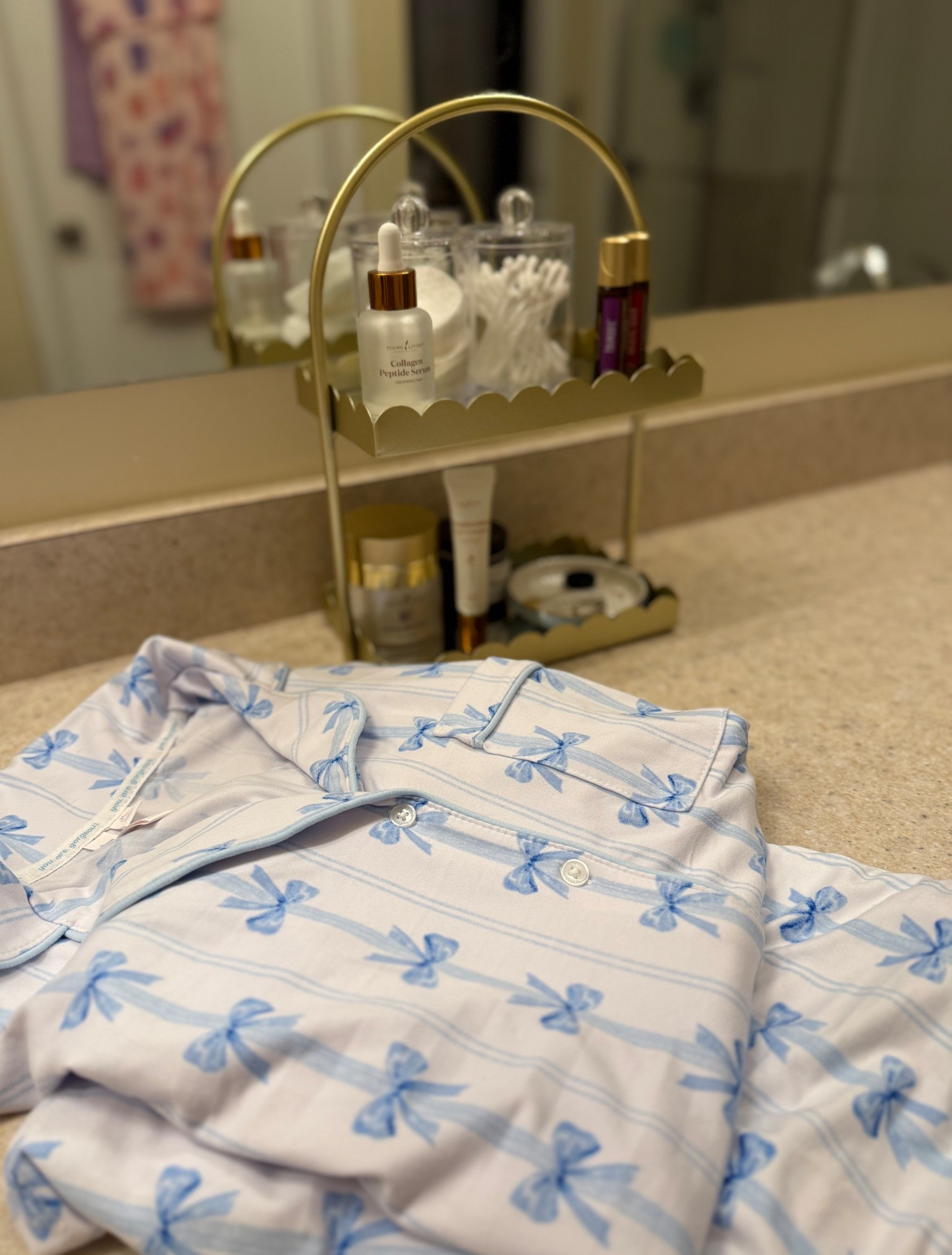 Very into matching pajama sets lately and these bow jammies from Walmart are the sweetest! They come in a bunch of different patterns too, and I’m most definitely going to grab the pink bows too!

#LTKFindsUnder50 #LTKselfcare #LTKmomlife