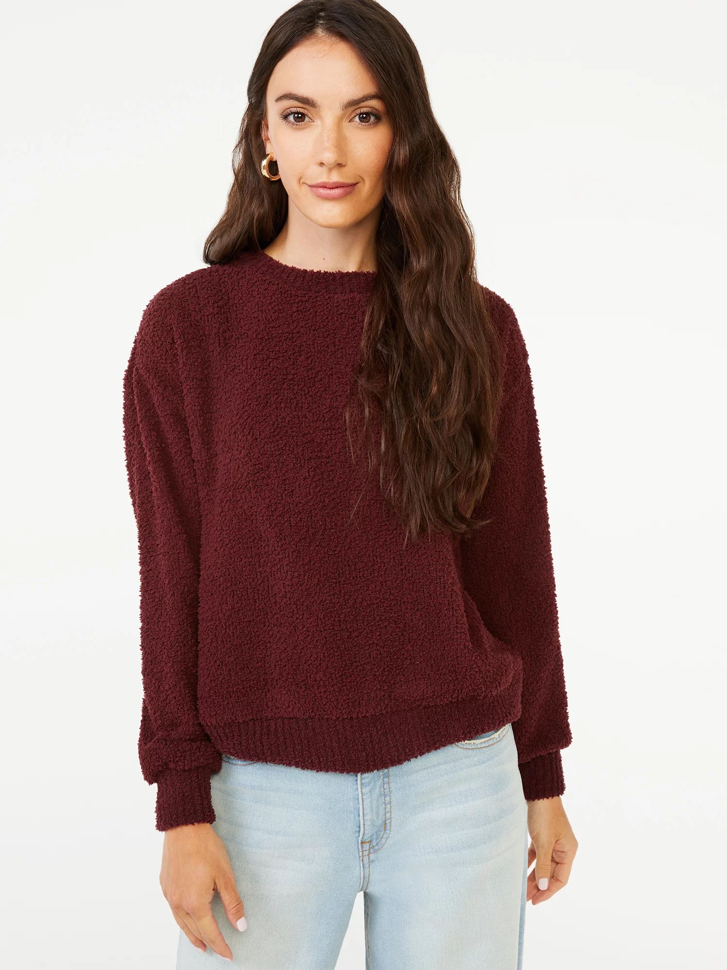 Scoop Women's Plush Sweatshirt | Walmart (US)