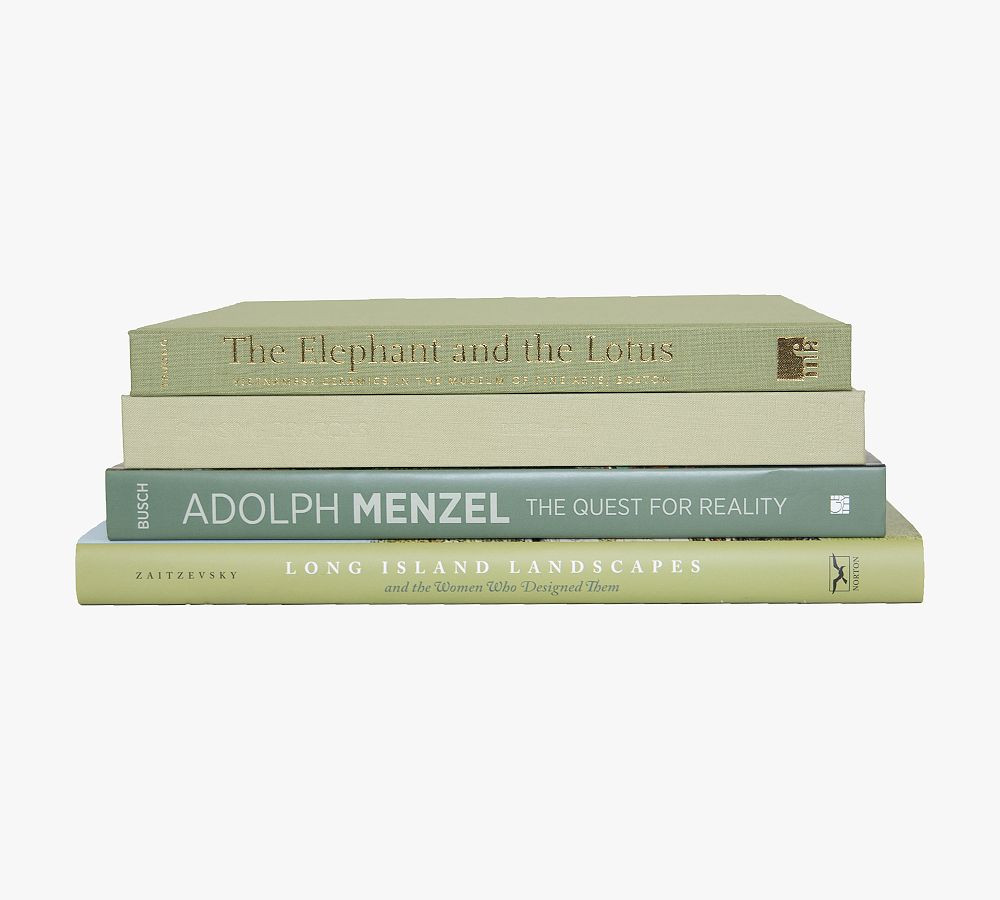 Modern Dust Jacket ColorStak Books - Set of 4 | Pottery Barn (US)