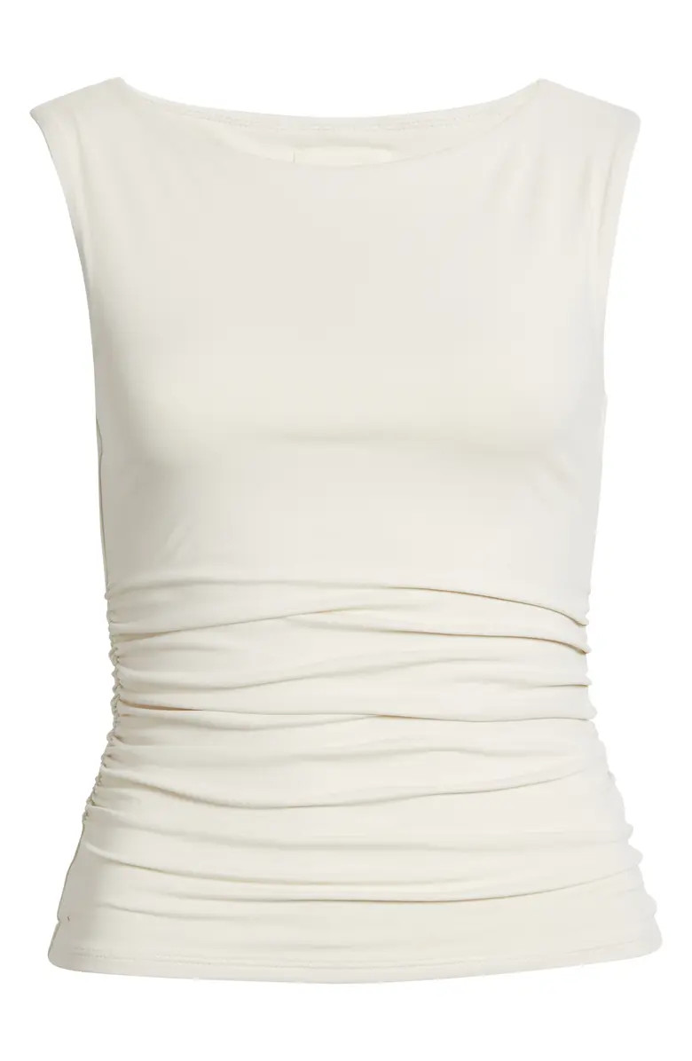 Boat Neck Sleeveless Top | Nordstrom