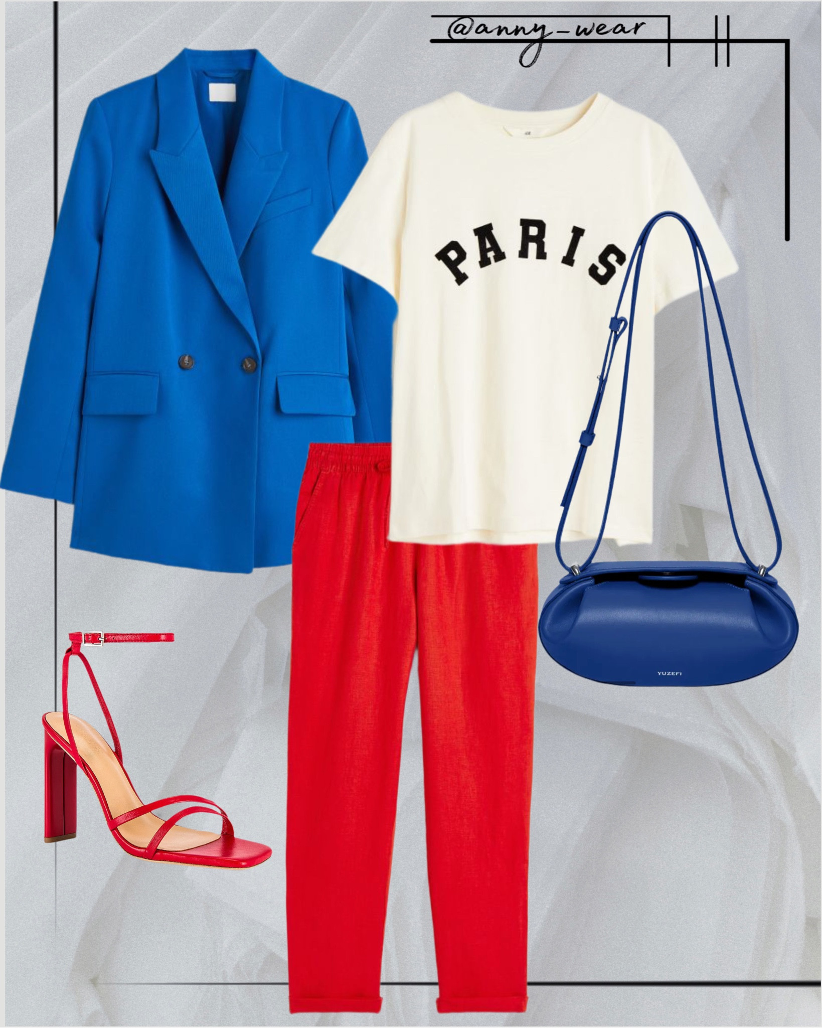 Casual outfit 

Blue jacket royal blue blazer t shirt red pants blue bag red sandals red heels teal jacket navy jacket indigo jacket baby blue jacket ultramarine jacket aqua jacket royal blue jacket hot red pants red trousers hot red trousers Paris style Blazer outfit blazer dress blazer and jeans blazer jacket blazer set blazer amazon blazer with jeans blazer petite black blazer outfit dress with blazer jacket spring jacket dark blue jacket jean jacket denim jacket quilted jacket women jackets blue womens blazer white t shirt oversized t shirt white tshirt graphic t shirt oversized tshirt strapless top t shirt crop top tshirts Trouser outfit trousers trouser pants trouser jeans abercrombie trousers black trousers leather trousers womens trousers wide leg trousers mango trousers zara trousers pants pantsuit summer pants linen pants outfit work pants dress pants cargo pants outfit trouser pants hm pants mango pants pant suit Abercrombie pants shoes work shoes womens work shoes nordstrom shoes women shoes for work shoes with jeans vacation shoes wedding shoes casual work shoes spring 2023 shoes wedding guest shoes summer shoes sandals for spring shoes for summer bags designer bags spring bags luxury bags work tote bags crossbody purse clutch purse amazon purse hand bag handbags spring handbag shopping bag shoulder bag casual spring outfits spring work outfits spring teacher outfits spring capsule wardrobe spring clothes spring clothing spring going out outfits summer outfits 2023 summer fashion festival fashion summer sale holiday wardrobe spring break 2023 brunch outfits winter brunch dinner date night dinner spring travel outfit amazon spring springbreak walmart spring fashion amazon fashion going out workwear spring trends office fashion trendy outfits trend summer outfits holiday outfits spring outfit summer outfits summer outfits 2023 summer dresses summer wedding guest dresses summer sandals summer shoes summer tops summer fashion summer wedding guest holiday outfits #LTKbeauty #LTKsalealert #LTKunder50  #LTKunder100 #LTKSeasonal 

#LTKstyletip #LTKFind #LTKworkwear