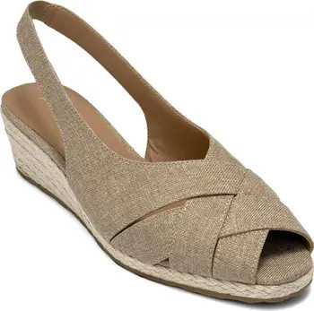Aerosoles Roberta Linen Slingback Espadrille Wedge Sandal (Women) | Nordstrom | Nordstrom