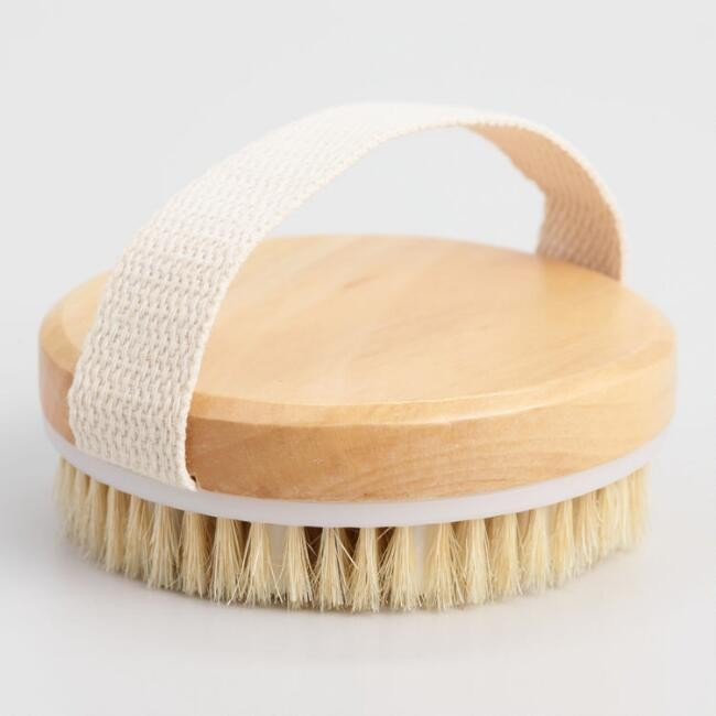 Round Dry Body Brush | World Market