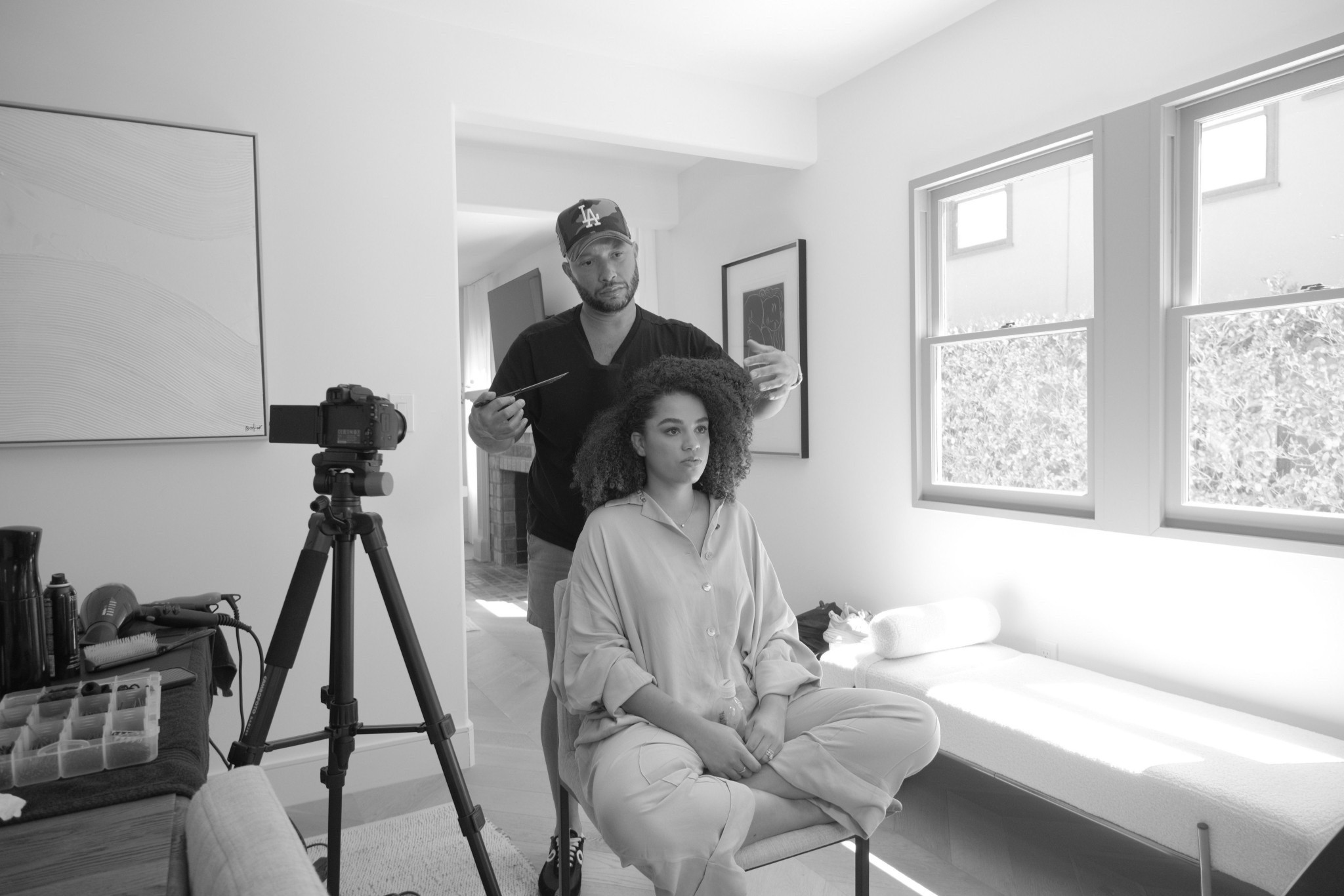 Best Products for a Black Tie Wedding Curly Hair Up-Do🖤