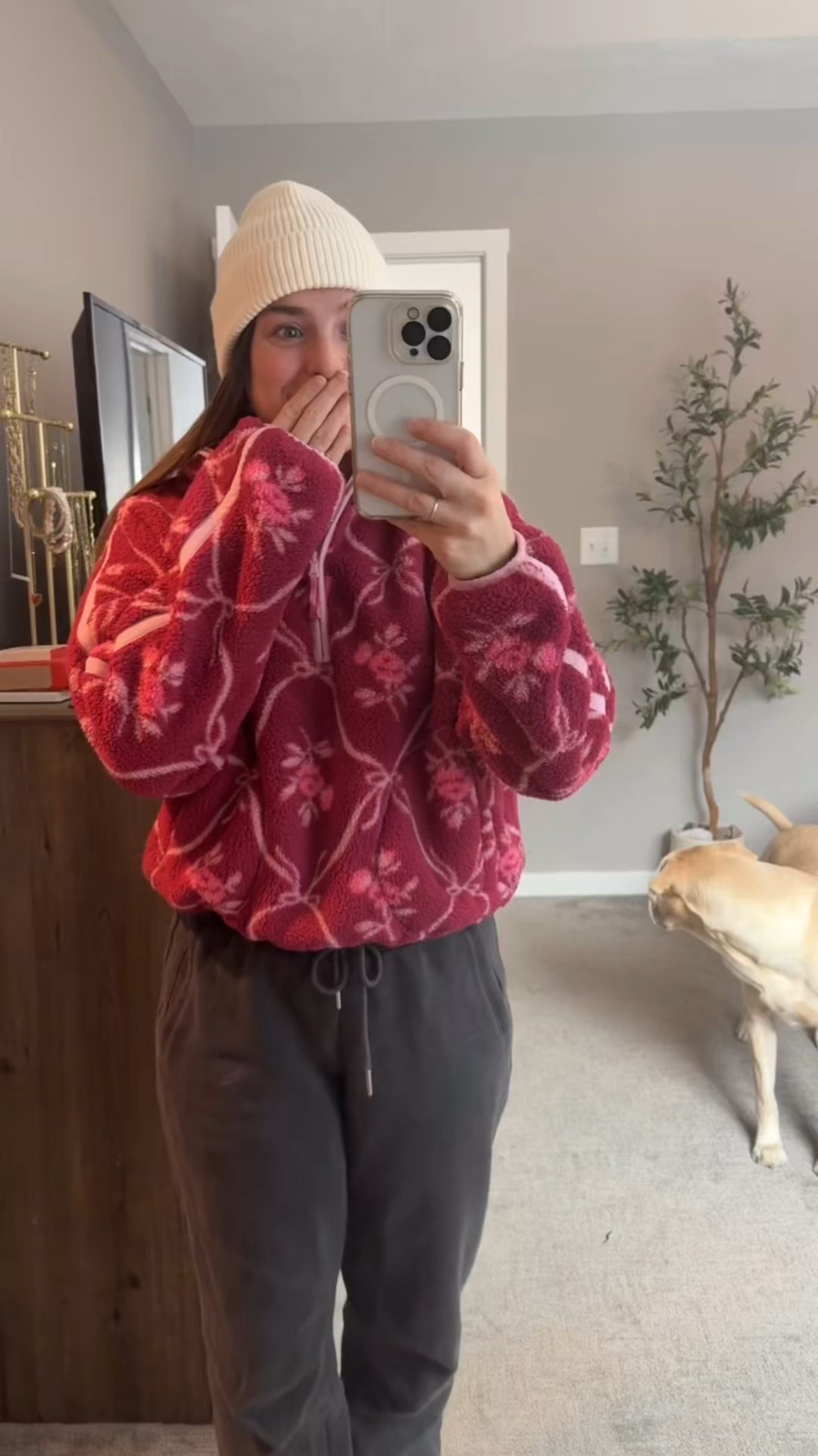 Post holiday comfy outfits for lounging or running errands! Most of his is on sale and comes in multiple colors

Sweatpants- true to size
Pink Sherpa- size up 1 or two to fit more like the free people one
Blue hoodie- sized up 2 for for regular/oversized fit, otherwise it is cropped if you get your true size
Cream hoodie- men’s small for oversized fit

The hat is the same hat in white and green

Old navy finds, Abercrombie style, winter outfits, gifts for her, winter fashion, loungewear, casual outfits, comfy outfits, hoodie, quarter zip, holiday outfits, comfy travel outfit, gift guide


#LTKootd #LTKGiftGuide #LTKHoliday