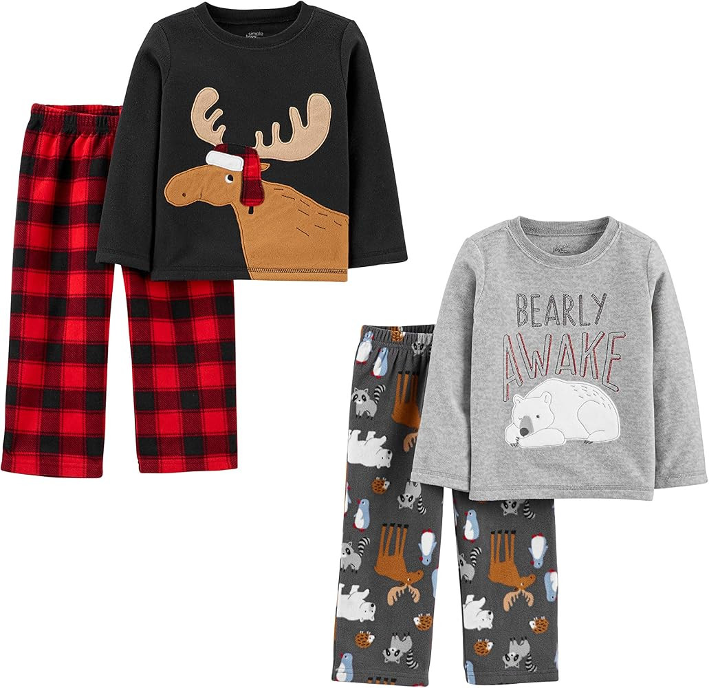 Simple Joys by Carter's Boys 4 piece Pajama Set | Amazon (US)