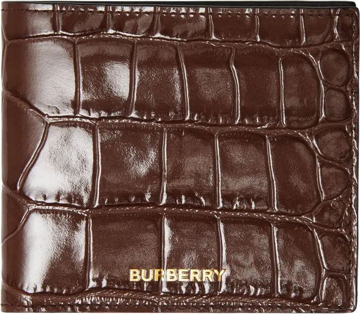 Embossed Leather Bifold Wallet | Nordstrom