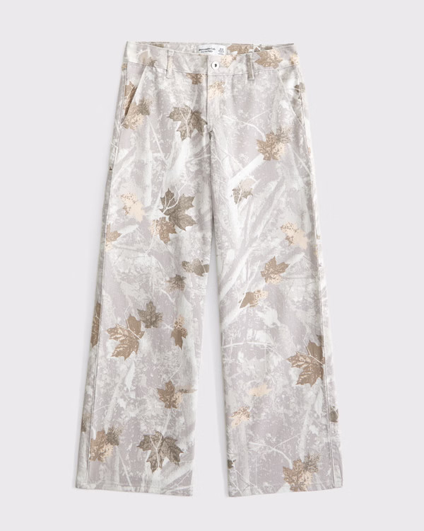 lightweight low rise baggy jeans | Abercrombie & Fitch (US)