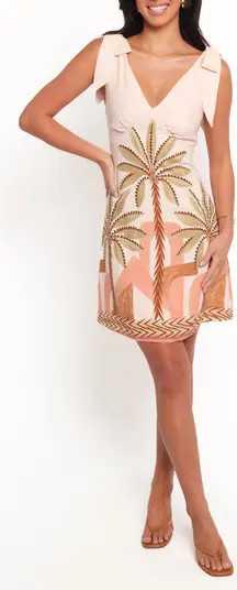 Petal & Pup Giada Tie Strap Minidress | Nordstrom | Nordstrom