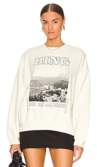 Jaci Sweatshirt Rio De Janeiro in Cream | Revolve Clothing (Global)