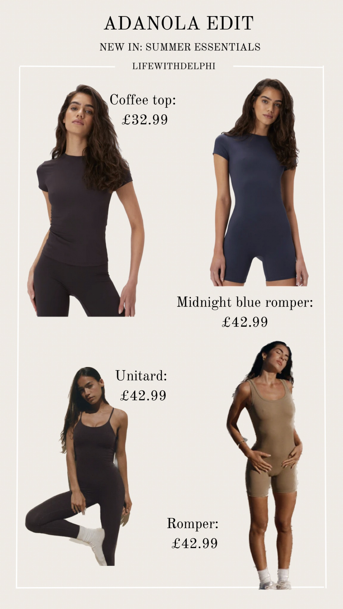 Run don’t walk! These Adanola basics are perfect for summer workouts, brunches.. walks! Literally everything!

#LTKFind #LTKSeasonal