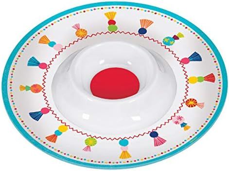 amscan Multicolored Melamine Chip and Dip Bowl | Party Tableware | Amazon (US)