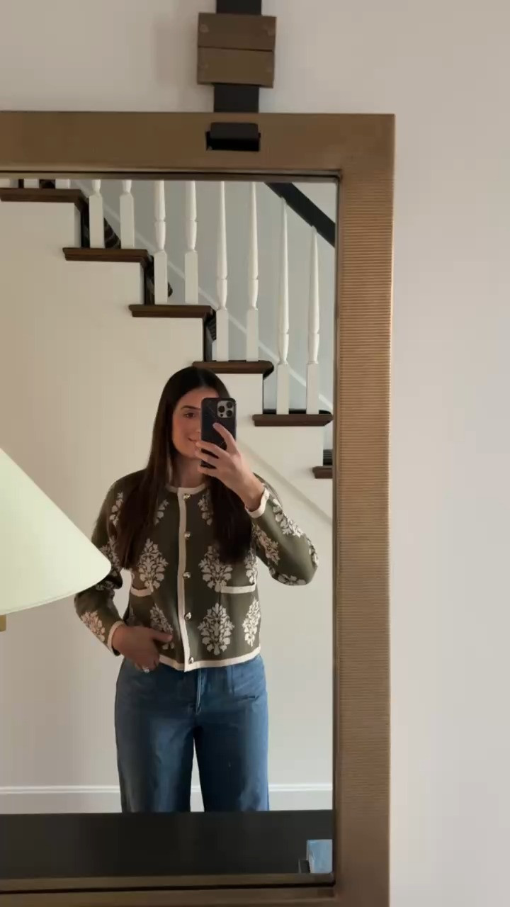 Got this cardigan from a boutique but linked a similar one!!

TTS: M, size down 1 for jeans!

Masha favorite daughter, masha jeans, favorite daughter jeans, cardigan, olive green, olive green cardigan, transitional outfit, Grace White 

#LTKootd #LTKmomlife #LTKSeasonal