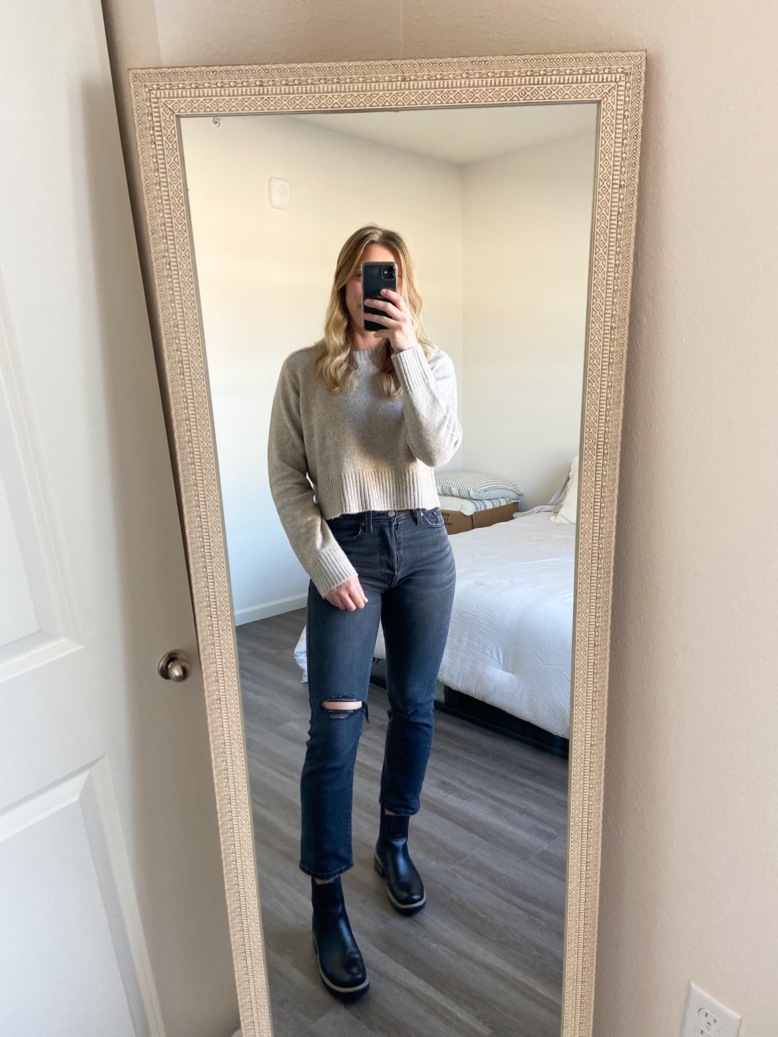 My whole outfit is on sale! The Levi wedgie straight jeans are my FAV! 

Levi jeans | thanksgiving outfit | target fashion | fall outfit 
#LTKCyberWeek 

#LTKfindsunder50 #LTKsalealert