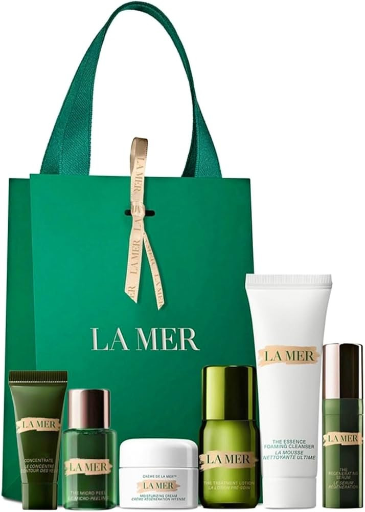 La Mer Juego de regalo de vacaciones de 6 piezas para el cuidado de la piel (6 piezas) | Amazon (US)