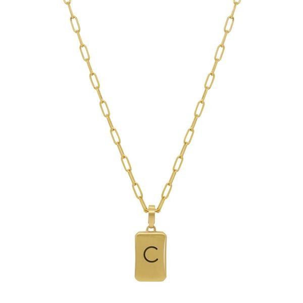 LARGE INITIAL PENDANT NECKLACE | Dean Davidson