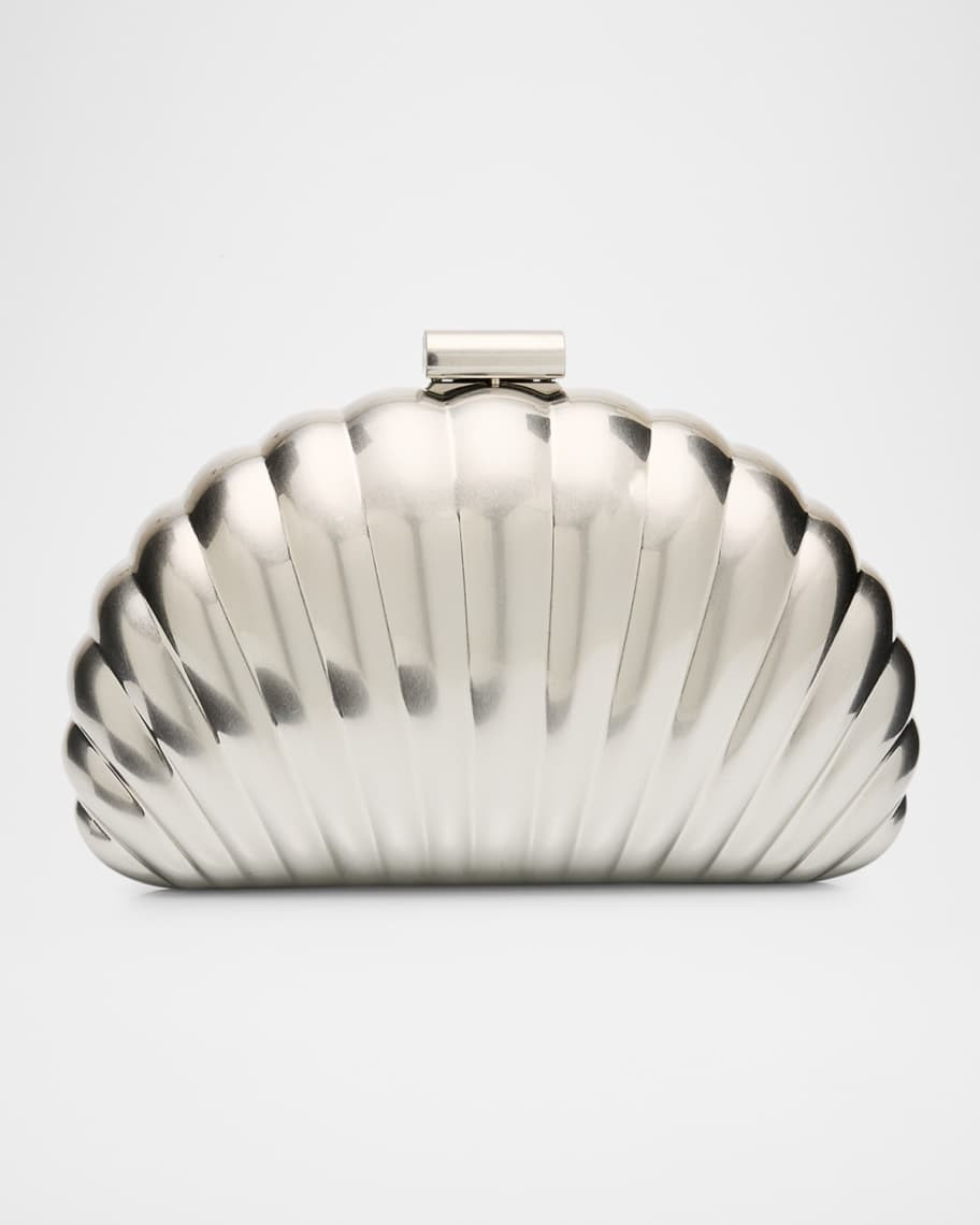 SIMKHAI Monet Shell Clutch Bag | Neiman Marcus