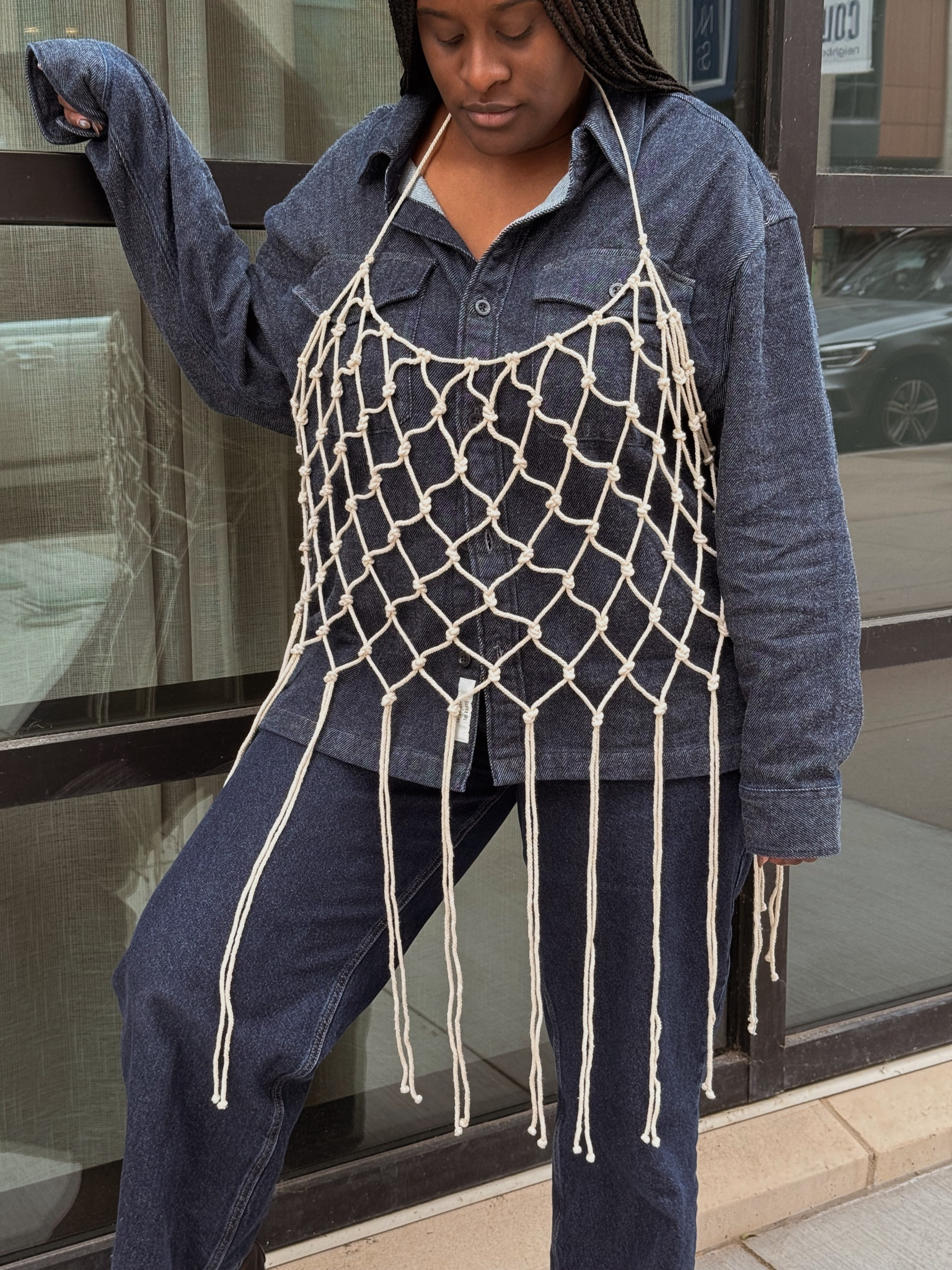 catch of the day 🎣









Denim Canadian tuxedo double denim statement piece 

#LTKStyleTip