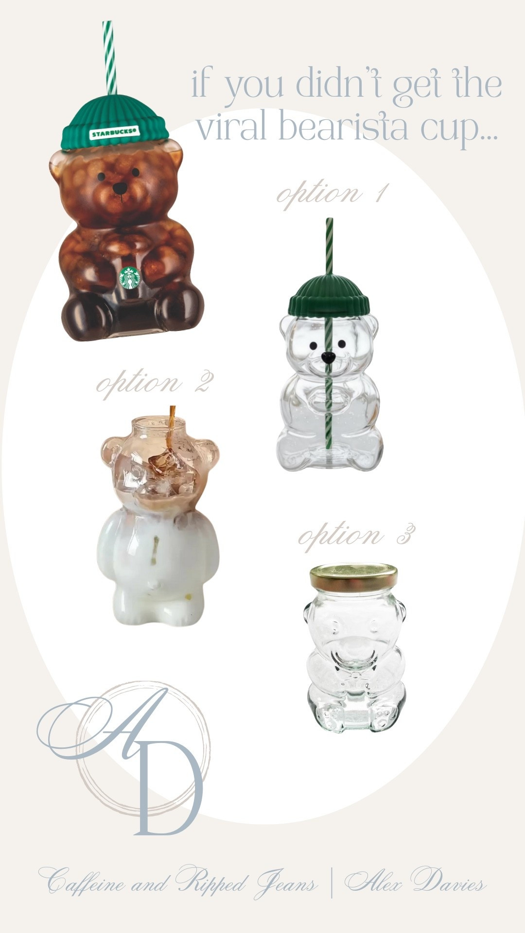 // viral bearista cup inspired cups // bearista bear cup // Starbucks bear cup // 

#LTKSeasonal #LTKGiftGuide #LTKHoliday