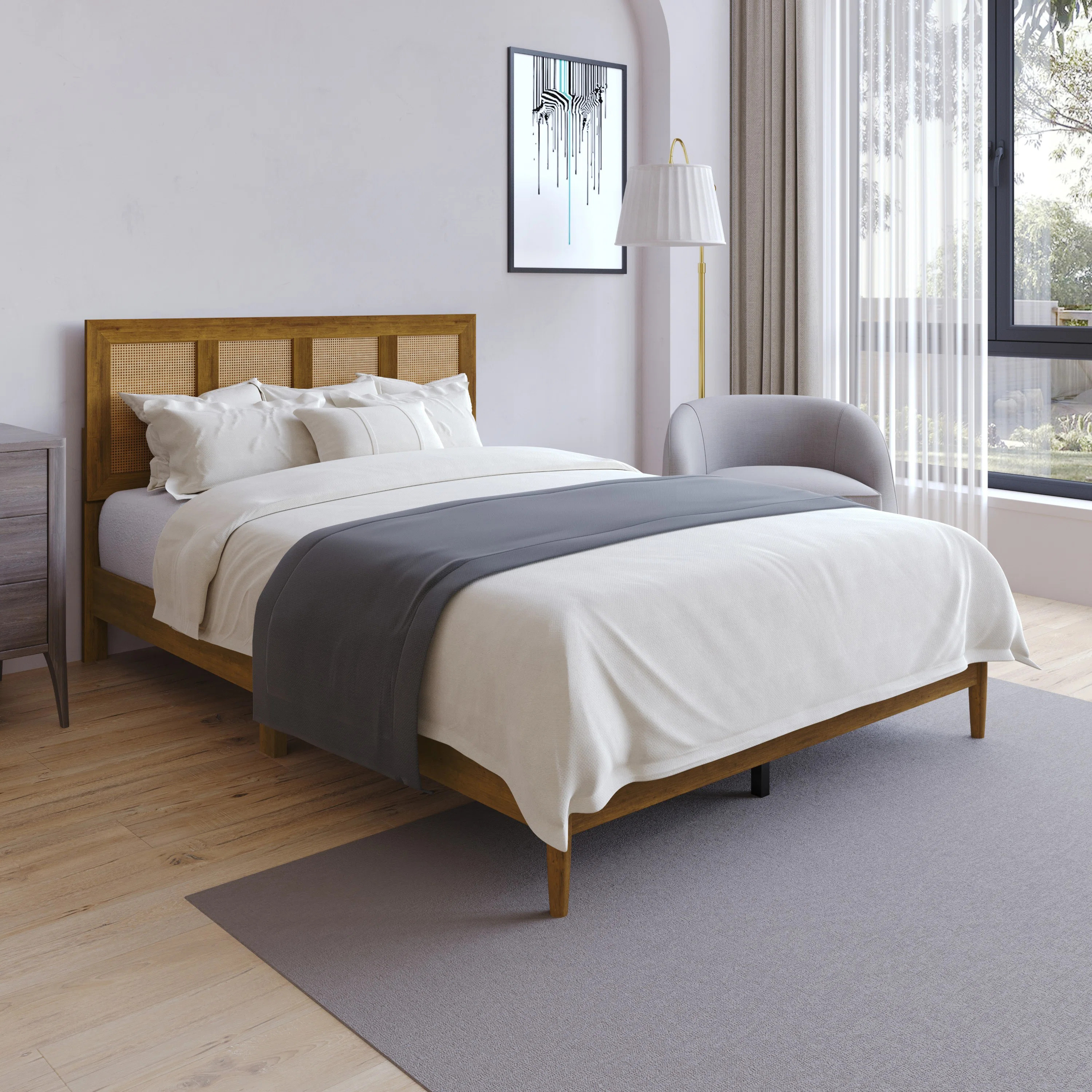 Bay Isle Home™ Cabdi Wooden Platform Bed & Reviews | Wayfair | Wayfair North America