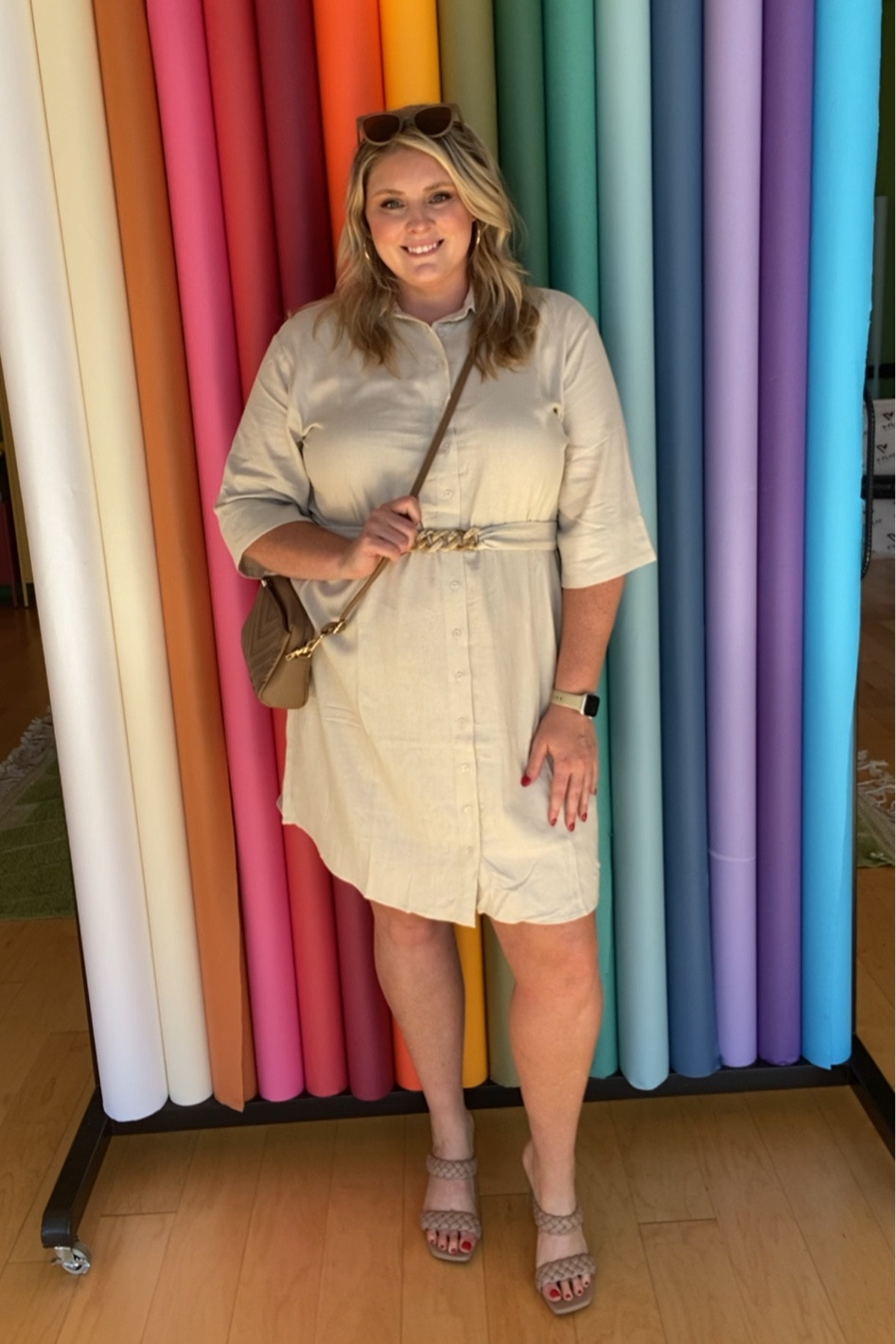 This dress is so versatile. You can wear it in the office or a nice event. The belt detail makes it so cute and professional looking!

#summerdresses #summer #summerdress #curvydresses #curvydress #plussizedresses #plussizedress #plussizefashion #curvyfashion #plussizestyle #curvyclothing #curvystyle #tall #curvyoutfit #plussizeoutfit #outfitinspo

#LTKshoecrush #LTKstyletip #LTKcurves