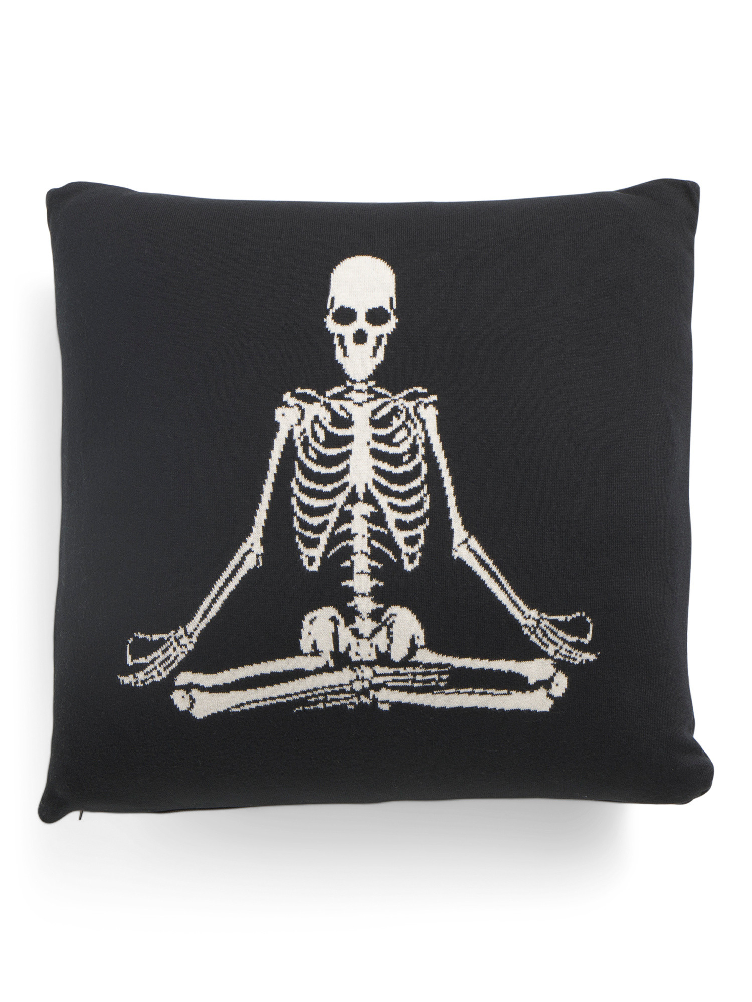 20x20 Skull Yoga Knit Pillow | Halloween | Marshalls | Marshalls