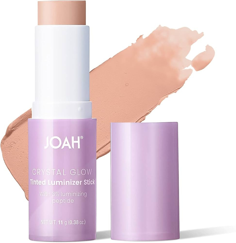 JOAH Crystal Glow Tinted Luminizer Stick, Multitasking Korean Makeup Highlighter and Bronzer Stic... | Amazon (US)