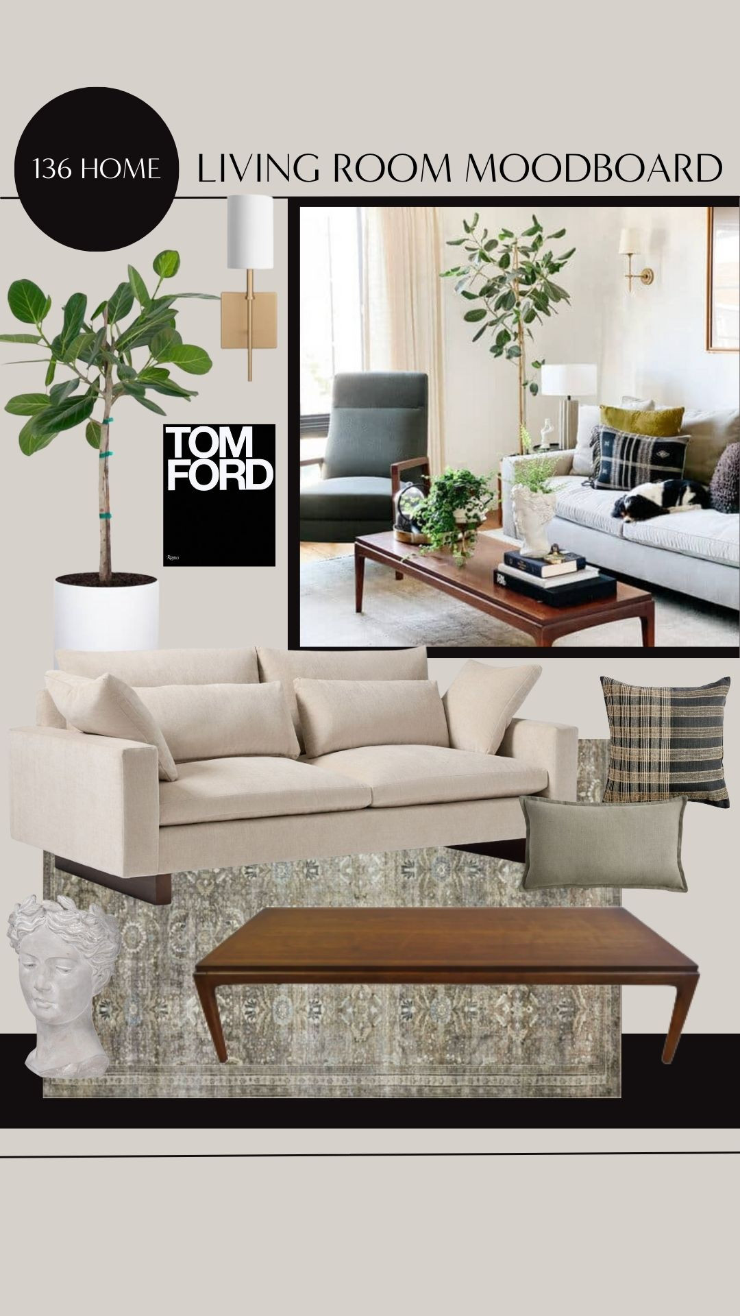 Living Room Design #moodboard #livingroom  

 #LTKHome
