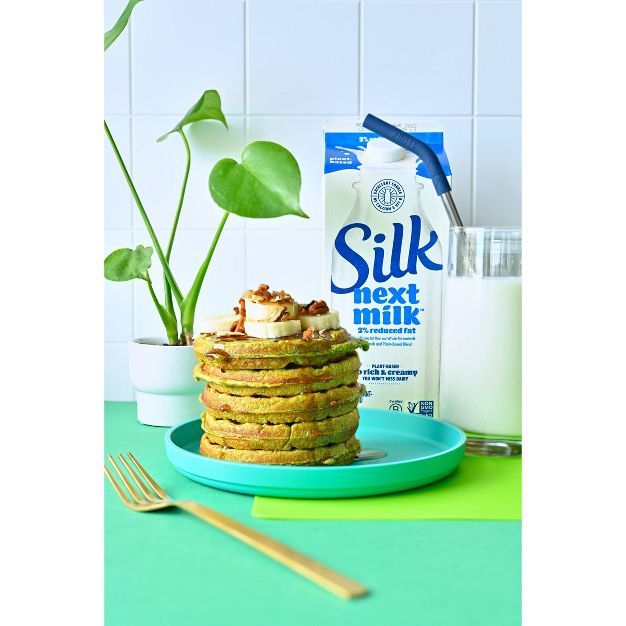 Silk Nextmilk 2% Reduced Fat Oat and Plant-Based Blend Milk - 59 fl oz | Target