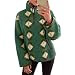 Tankaneo Womens Quarter Zip Fleece Pullover Sweatshirt Sherpa Fuzzy Jakcet | Amazon (US)