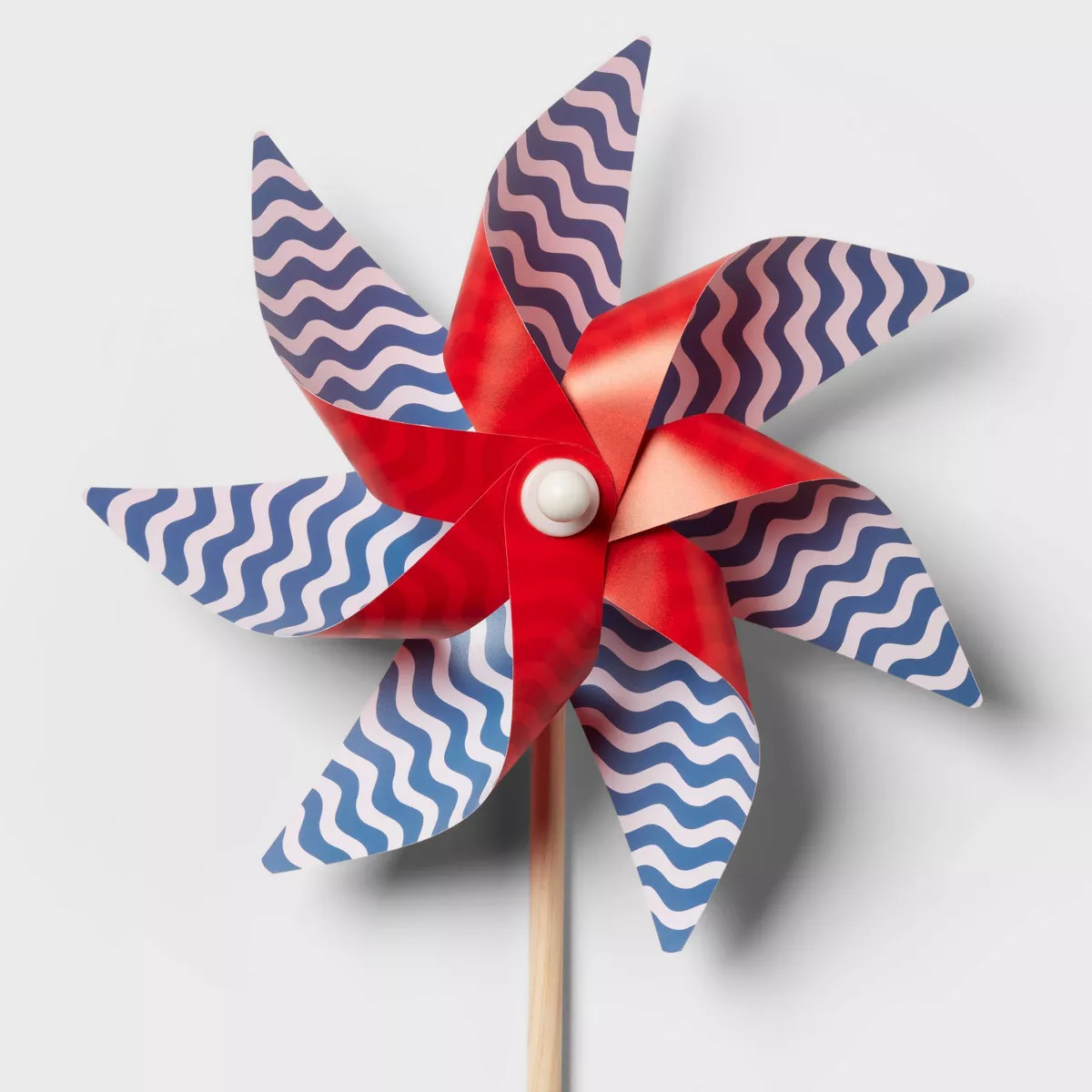 40" Stripe Pinwheel Red White and Blue - Sun Squad™ | Target