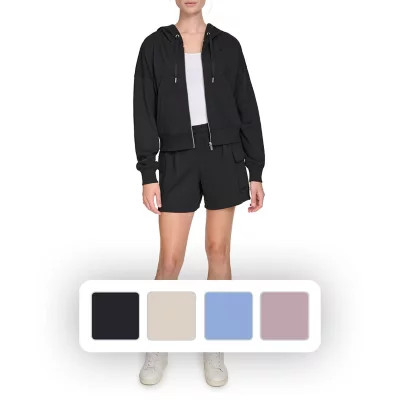 DKNY Women's Terry Zip Front Jacket | Sam's Club