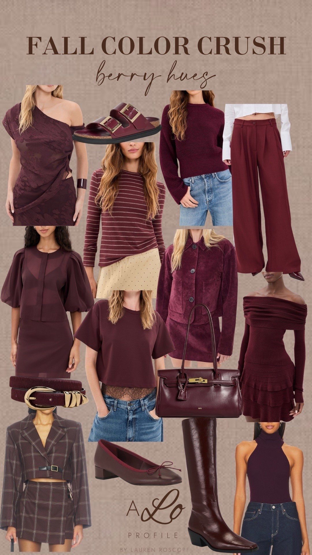 Fall Color Crush: Berry Hues // fall outfit, fall fashion, fall style, fall transition, transitional fall outfit, fall collection, fall outfit ideas, fall inspo, fall wardrobe, outfits for fall