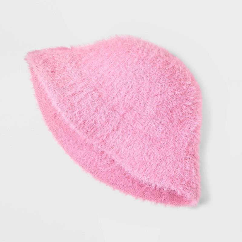 Girls&#39; Knit Bucket Hat - art class&#8482; Pink | Target