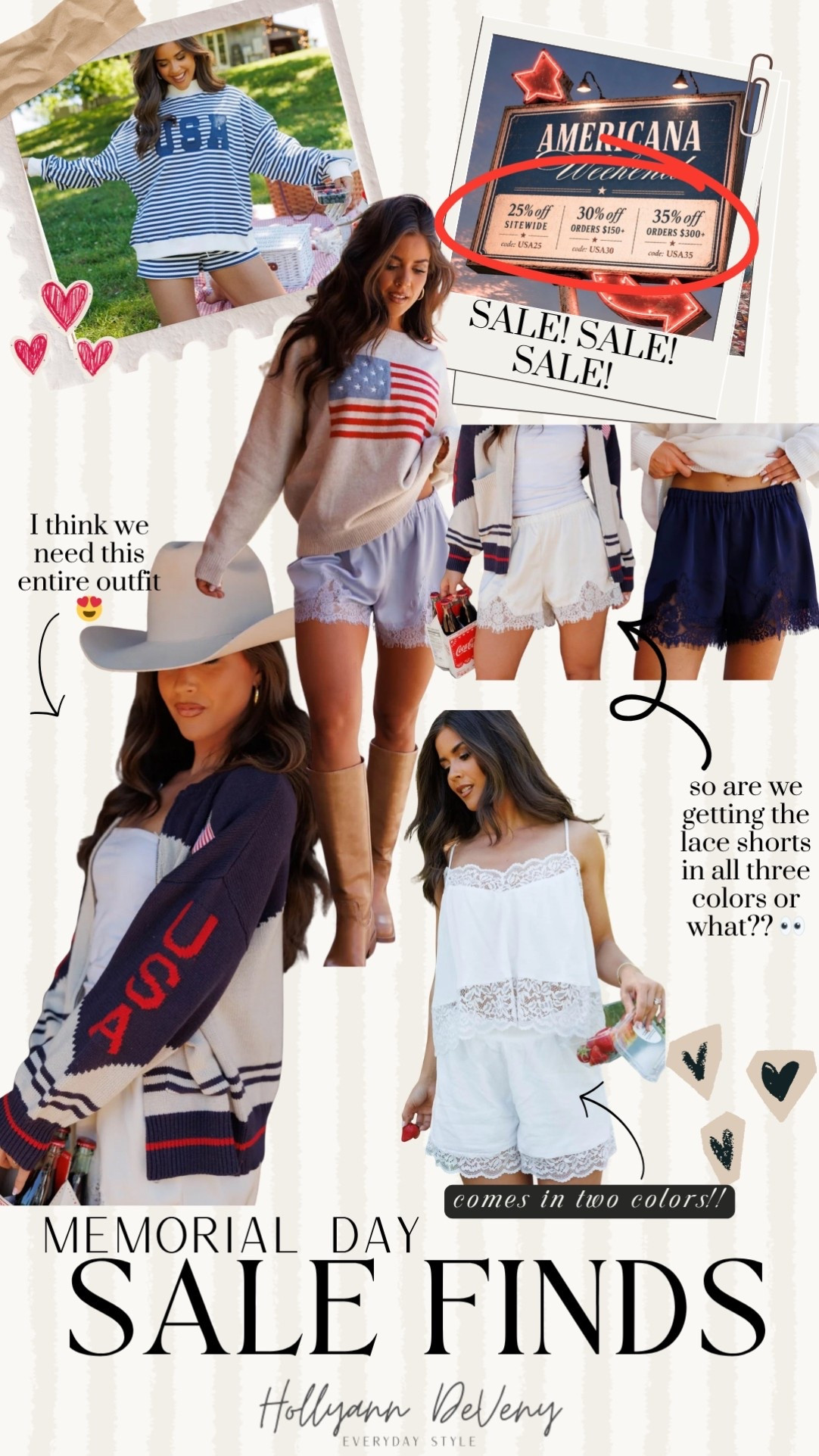 Obsessed with all of these Memorial Day finds- perfect for summer 🇺🇸‼️

Use code: USA25, USA30, USA35