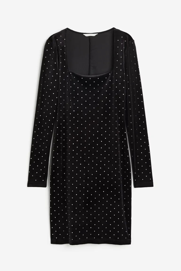 Square-neck Bodycon Dress | H&M (US + CA)