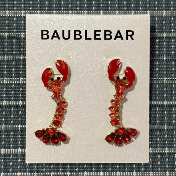NEW | BAUBLEBAR | Articulating Rhinestone Lobster Drop Earrings | Poshmark