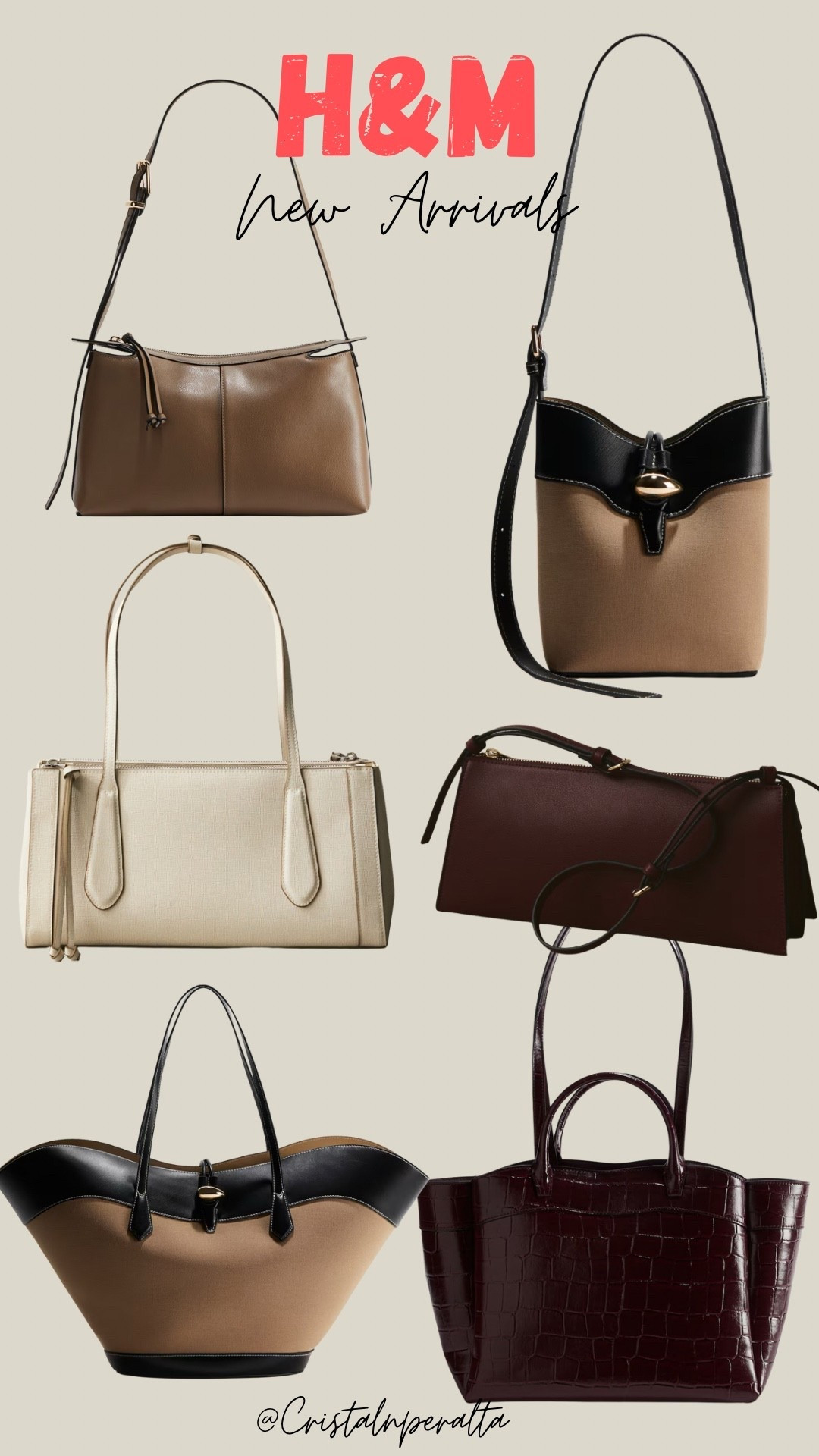 H&M New Bags 🤩

#LTKStyleTip #LTKSeasonal #LTKFindsUnder50