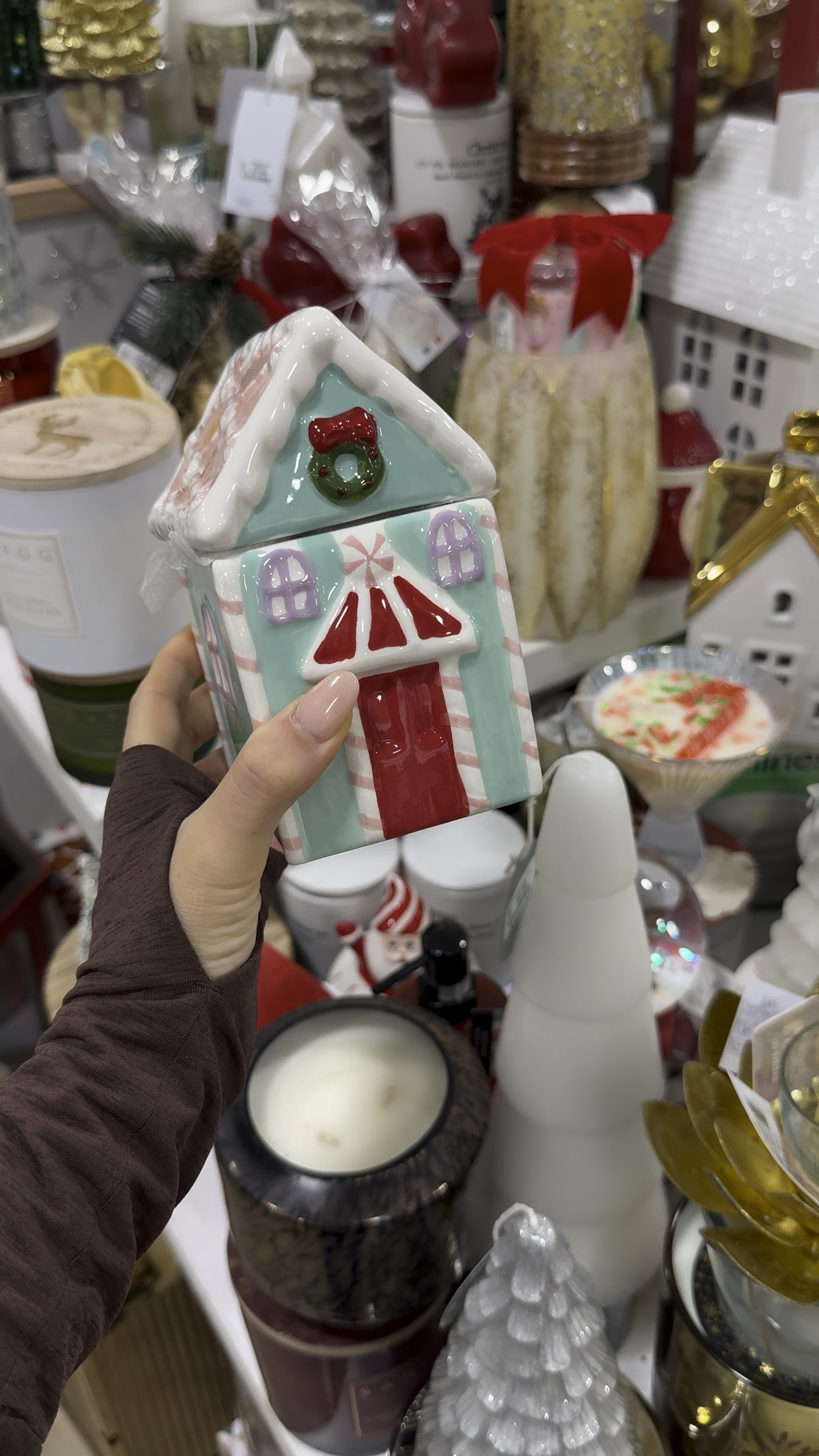 instantly was drawn to this candle! I mean HOW CUTE is this little Christmas cottage candle!? #christmas #christmascottage #christmasvillage #christmascandle #christmasfinds #homedecor #hgfinders #tjmaxxfinds #christmashomedecor #holidaydecor

#LTKSeasonal #LTKHome #LTKHoliday