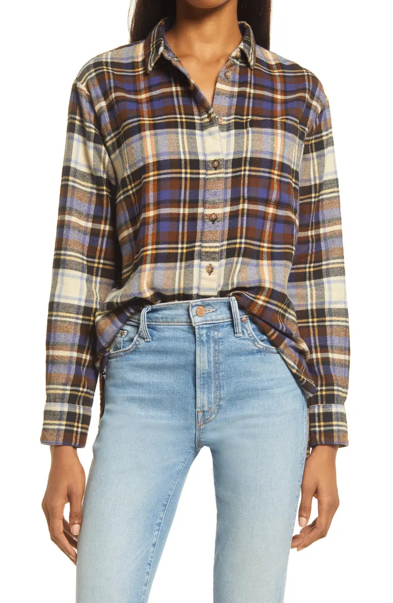 Ex-Boyfriend Plaid Flannel Shirt | Nordstrom