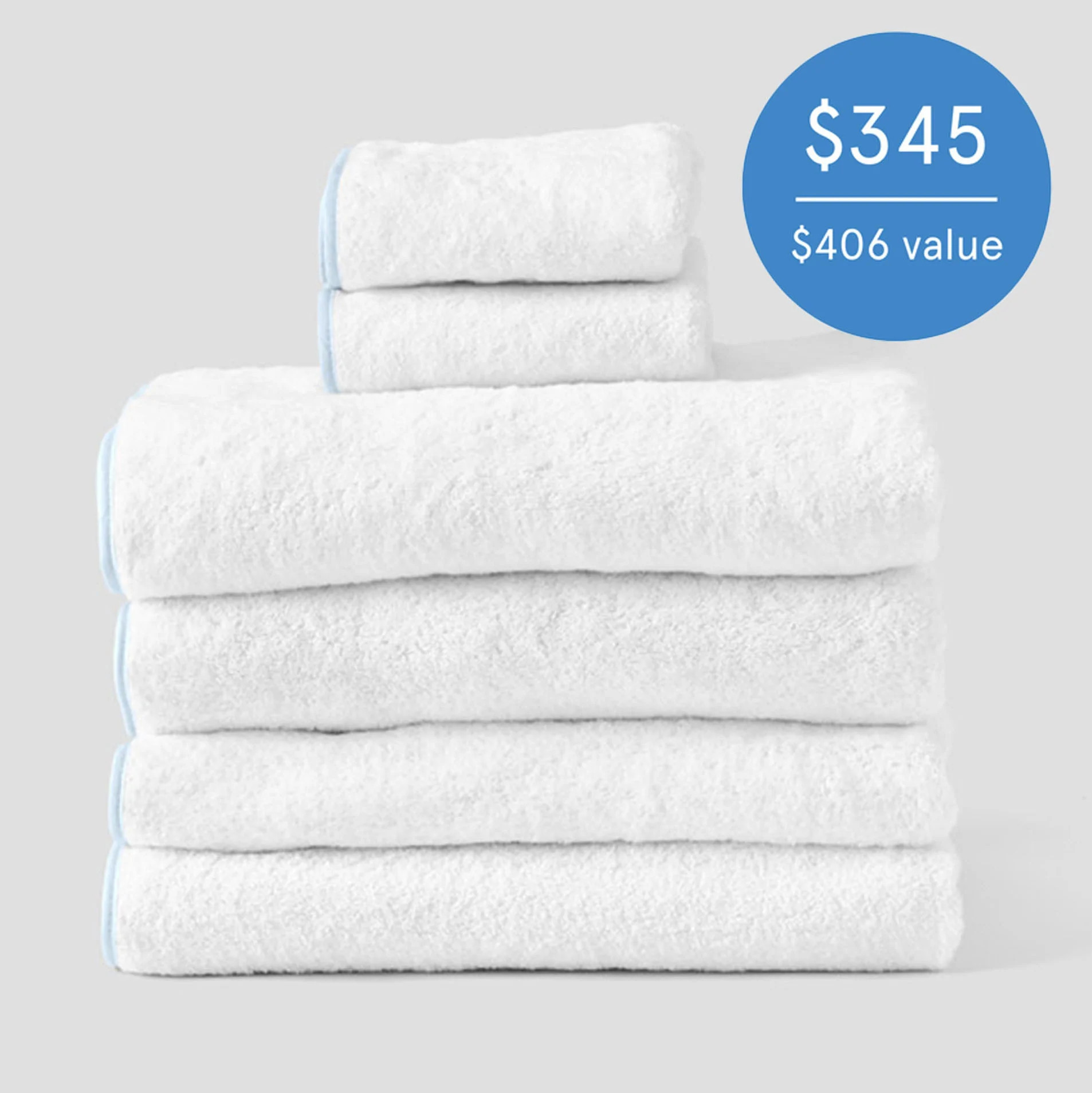 Bath Sheet Starter Pack (6 pieces) | Weezie Towels