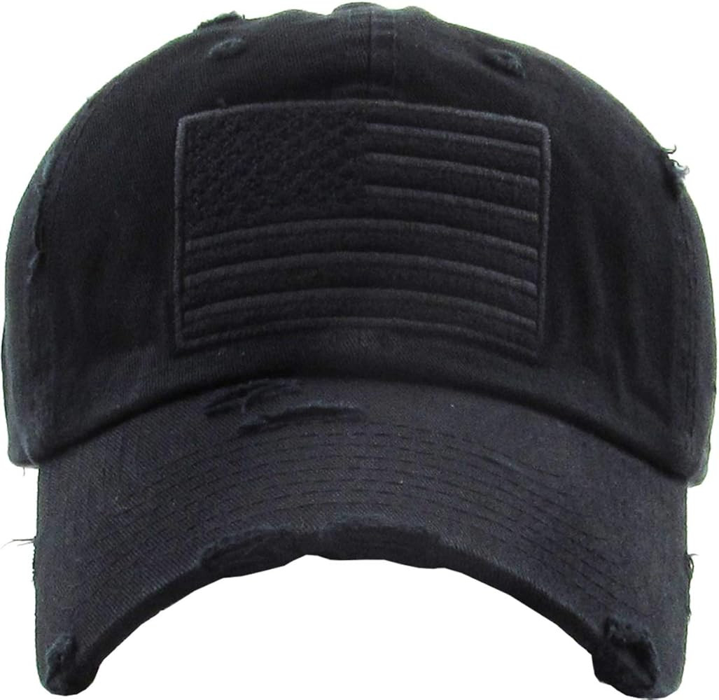 USA All Black hat  | Amazon (US)