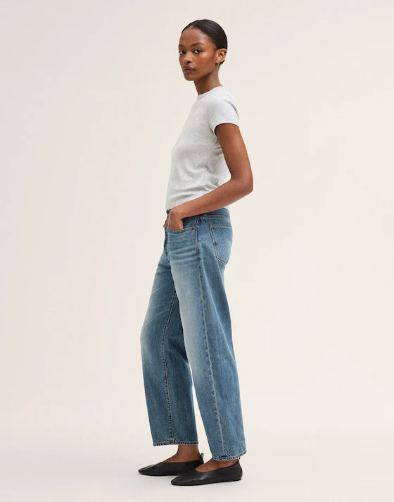 The Curvy Barrel-Leg Jean | Madewell