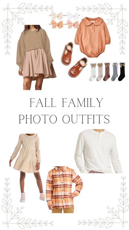 Fall family photo outfit ideas! 

#LTKfindsunder50 #LTKSeasonal #LTKbaby