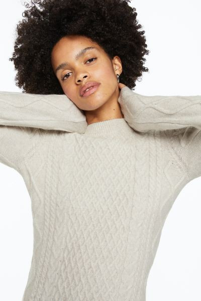 Cable-knit dress | H&M (UK, MY, IN, SG, PH, TW, HK)